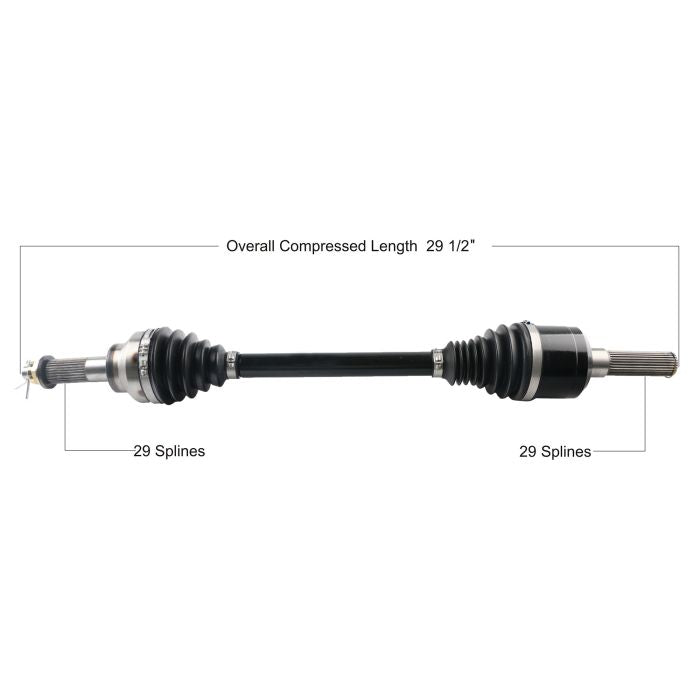 TYTANEUM Kawasaki Heavy Duty CV Axle KAW-6017HD for Enhanced Motorcycle Performance