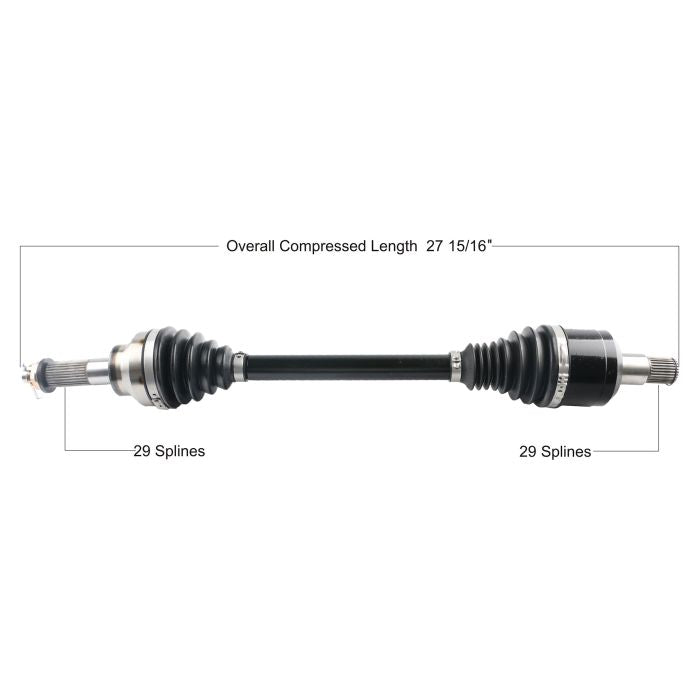TYTANEUM Kawasaki Heavy Duty CV Axle - Part Number KAW-6020HD