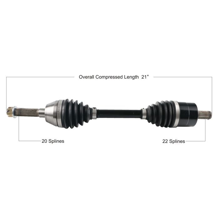 TYTANEUM Polaris Heavy Duty CV Axle - Part Number POL-6069HD
