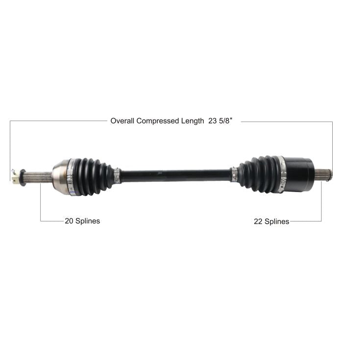 TYTANEUM Polaris Heavy Duty CV Axle (Part Number: POL-6070HD)