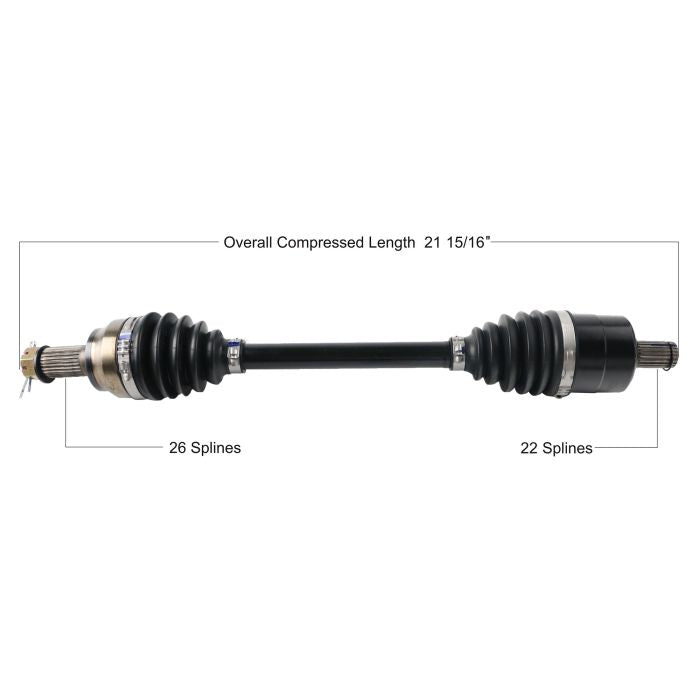 TYTANEUM Polaris Heavy Duty CV Axle POL-6077HD for Durable Off-Road Performance