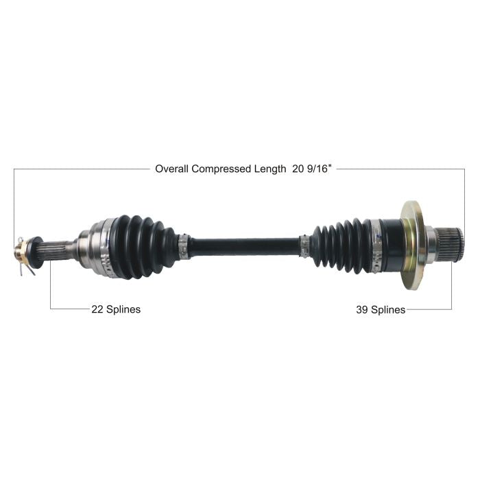 TYTANEUM Suzuki Heavy Duty CV Axle SUZ-6008HD – Durable Replacement Part