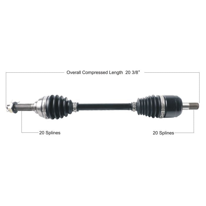 TYTANEUM Suzuki Heavy Duty CV Axle – Part Number SUZ-6009HD