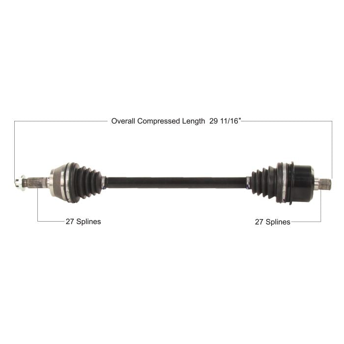 TYTANEUM OE Replacement CV Axle for Arctic Cat Front Left/Right – Part Number ARC-7034