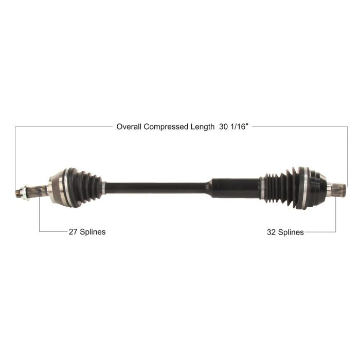 TYTANEUM OE Replacement CV Axle for Arctic Cat Rear Left/Right – Part Number ARC-7035