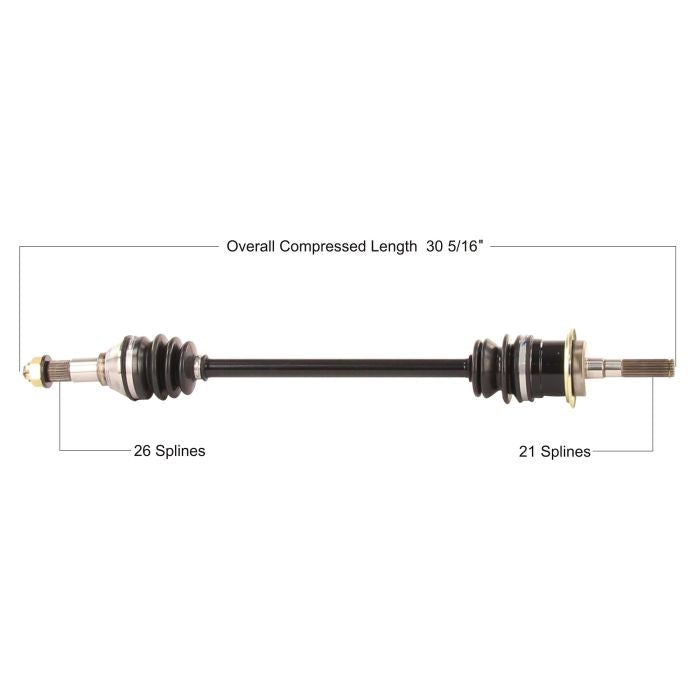TYTANEUM OE Replacement CV Axle for Can-Am Front Right – Model CAN-7073