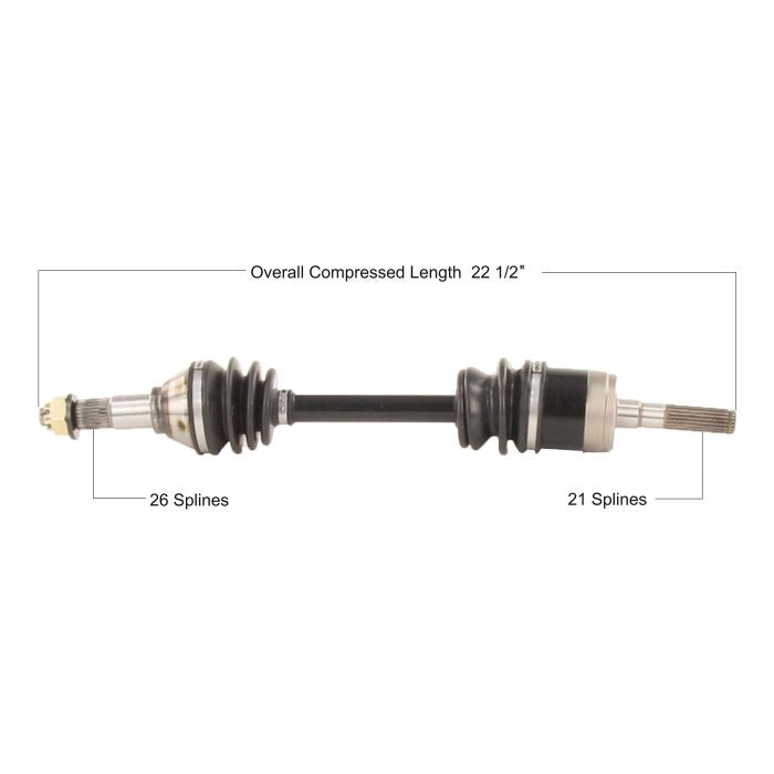 TYTANEUM OE Replacement CV Axle for Can-Am Front Right – Part Number CAN-7075