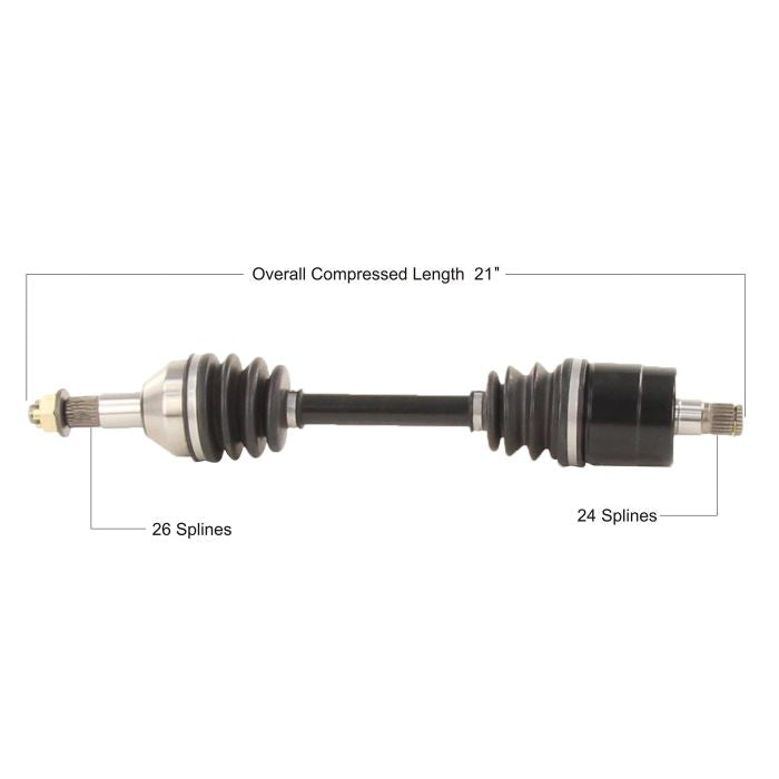 TYTANEUM OE Replacement CV Axle for Can-Am Rear Left/Right - Part Number CAN-7077