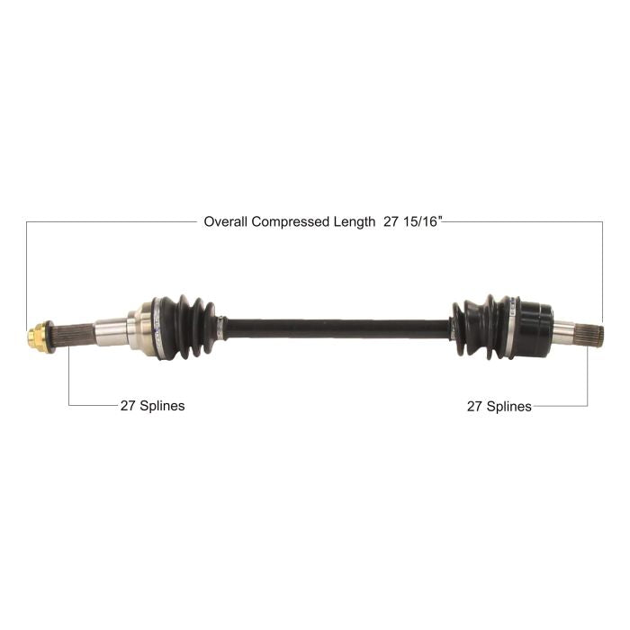 TYTANEUM OE Replacement CV Axle for Yamaha Front Left/Right – Model YAM-7039