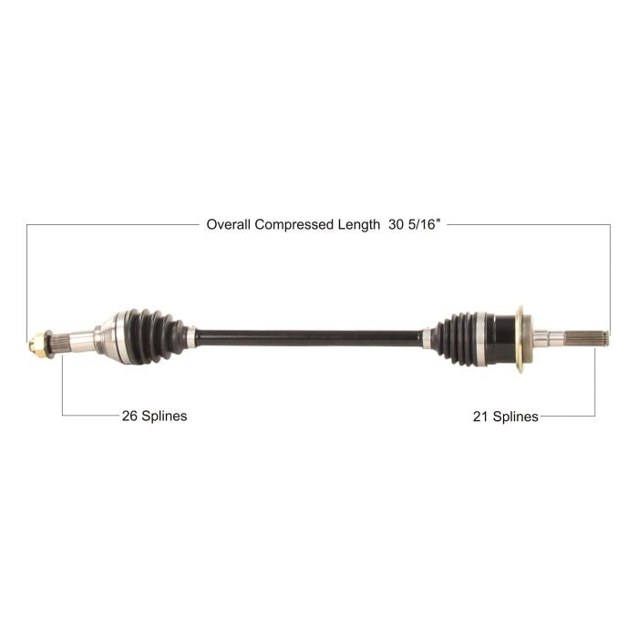 TYTANEUM Heavy Duty CV Axle CAN-AM Front Right (Part No. CAN-6073HD)