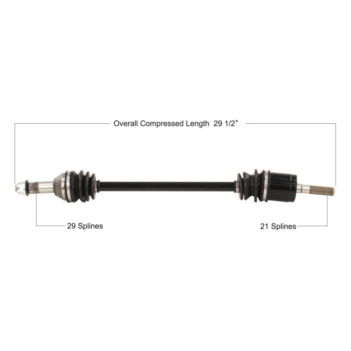 TYTANEUM CAN-7082 CV Axle OE Replacement for Can-Am