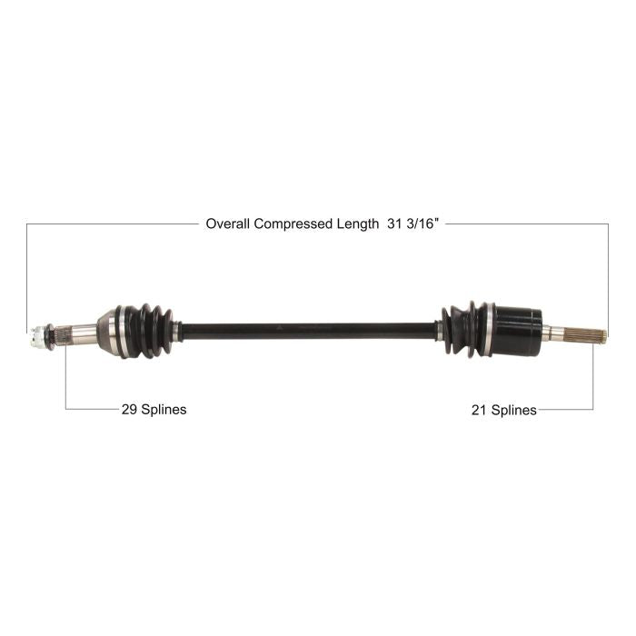TYTANEUM CAN-7084 CV Axle OE Replacement for Can-Am Vehicles