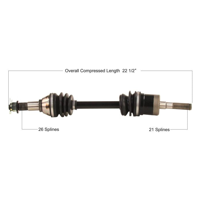 TYTANEUM Can-Am CV Axle Replacement Part (Part Number CAN-7090)