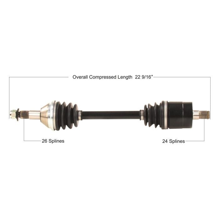 TYTANEUM CAN-7091 CV Axle OE Replacement for Can-Am Vehicles
