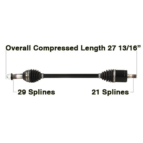 TYTANEUM Can-Am CV Axle Heavy Duty Replacement - Model CAN-6081HD