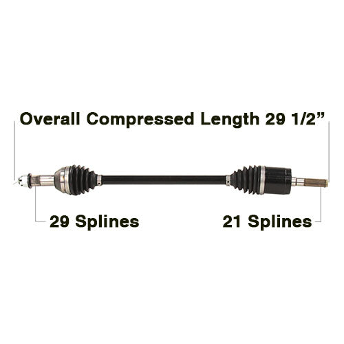 TYTANEUM Can-Am Heavy Duty CV Axle Replacement (Part No. CAN-6082HD)