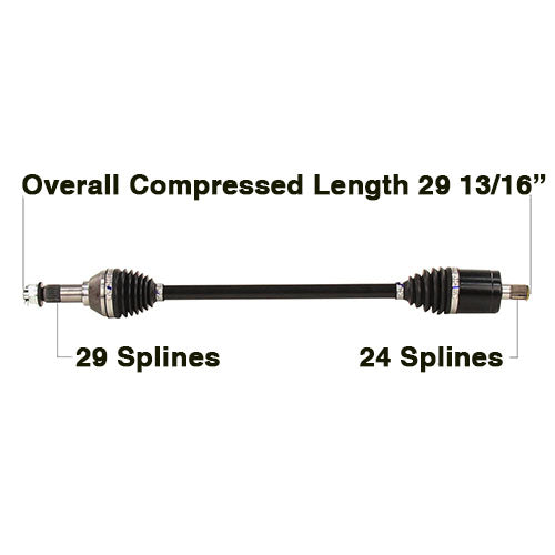 TYTANEUM CAN-6085HD Heavy Duty CV Axle Replacement for Can-Am Vehicles