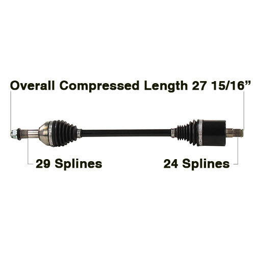 TYTANEUM Heavy Duty CV Axle Replacement for Can-Am - Part Number CAN-6087HD