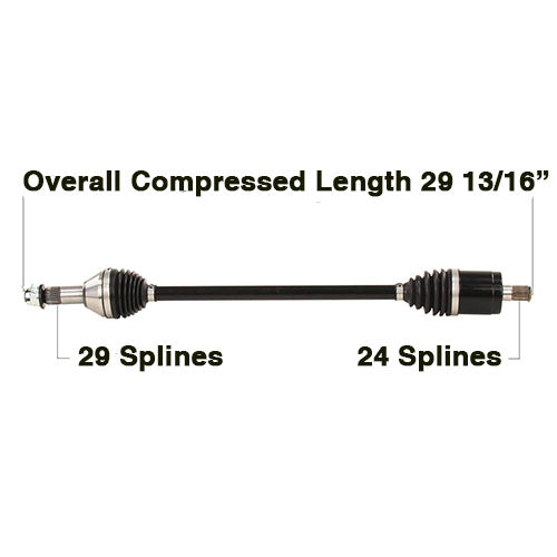 TYTANEUM CV Axle Heavy Duty Replacement for Can-Am – Part No. CAN-6088HD
