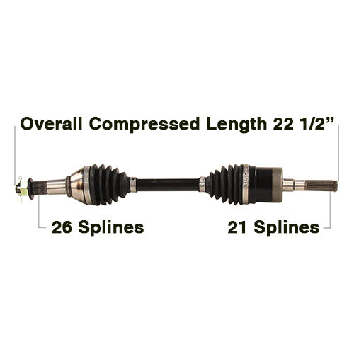 TYTANEUM Can-Am CV Axle Heavy Duty Replacement (Part Number: CAN-6090HD)