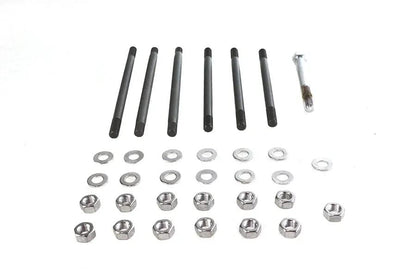Colony Chrome Stock Engine Case Bolt Kit for Harley Davidson FL Models by Colony