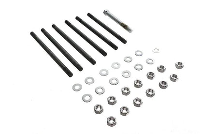 Colony Chrome Stock Engine Case Bolt Kit for Harley Davidson FL Models by Colony