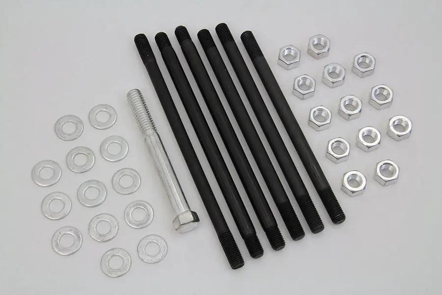 Colony Cadmium Stock Engine Case Bolt Kit for Harley Davidson FL 1940-1947 by Colony