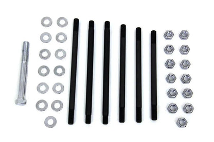 Colony Chrome Stock Engine Case Bolt Kit for Harley Davidson FL (1948-1957) by Colony