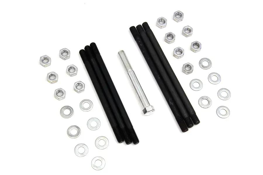 Colony Cadmium Stock Engine Case Bolt Kit for Harley Davidson FL Models by Colony