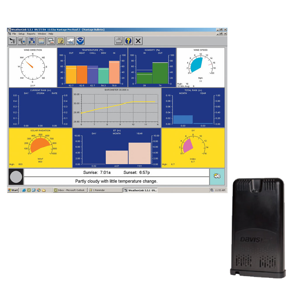 Davis Instruments WeatherLink Live Part 6100 – Wi-Fi/Ethernet Data Logger for Vantage Weather Stations