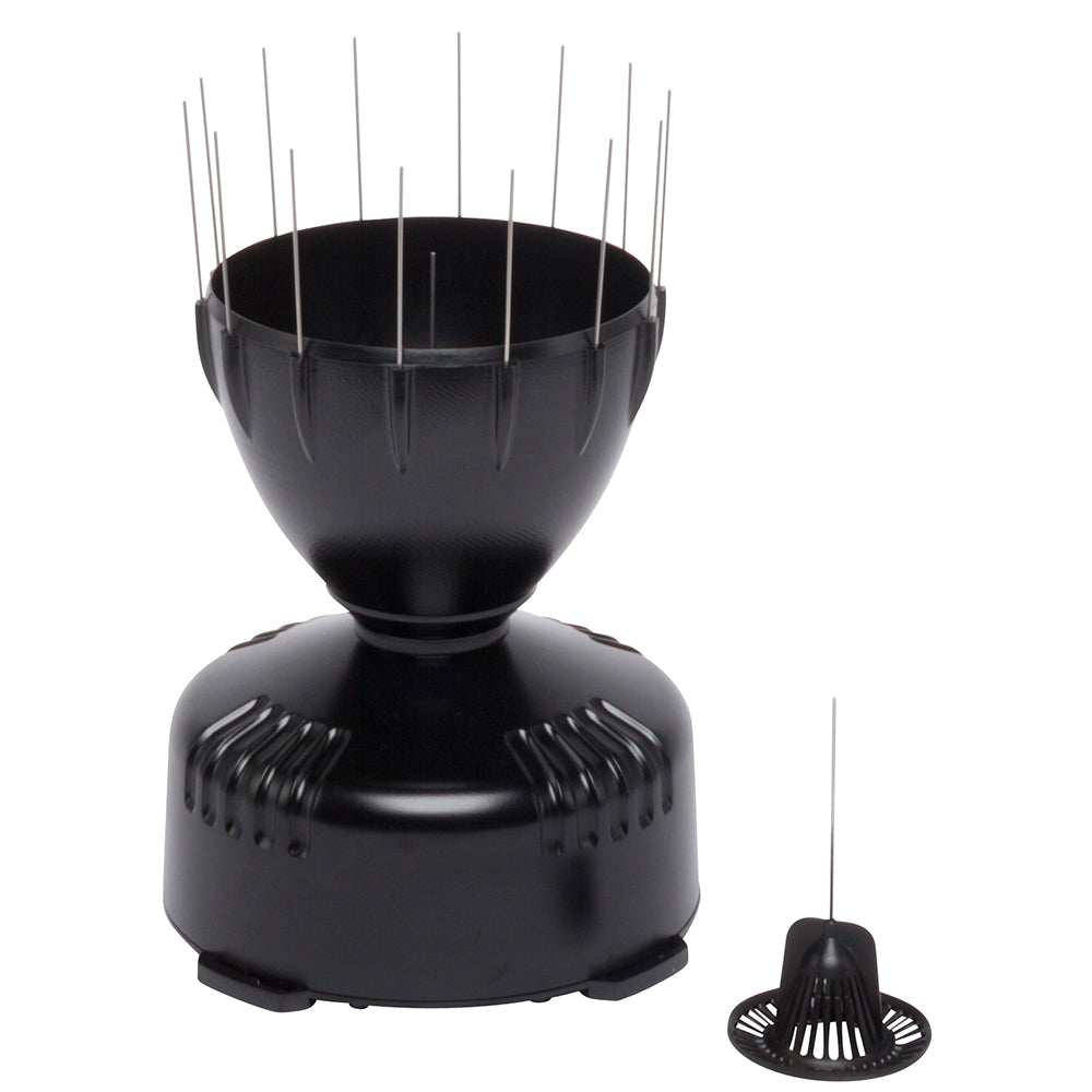 Davis Instruments AeroCone Rain Collector with Flat Base – Accurate Rain Measurement in Windy Conditions