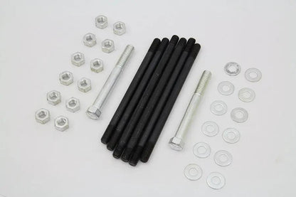 Colony Cadmium Stock Engine Case Bolt Kit for Harley Davidson FL 1965-1969 by Colony