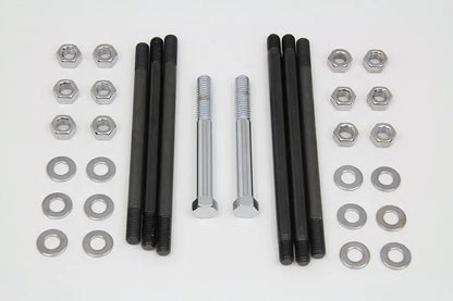 Colony Chrome Stock Engine Case Bolt Kit for Harley Davidson FL and FX Models by Colony