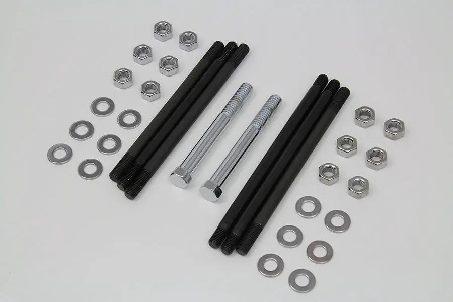 Colony Chrome Stock Engine Case Bolt Kit for Harley Davidson FL and FX Models by Colony