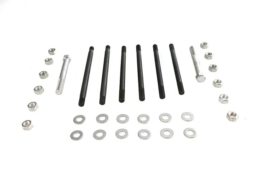 Colony Cadmium Stock Engine Case Bolt Kit for Harley Davidson FL and FX Models by Colony