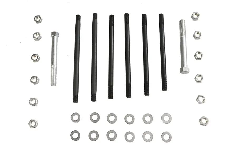 Colony Cadmium Stock Engine Case Bolt Kit for Harley Davidson FL and FX Models by Colony
