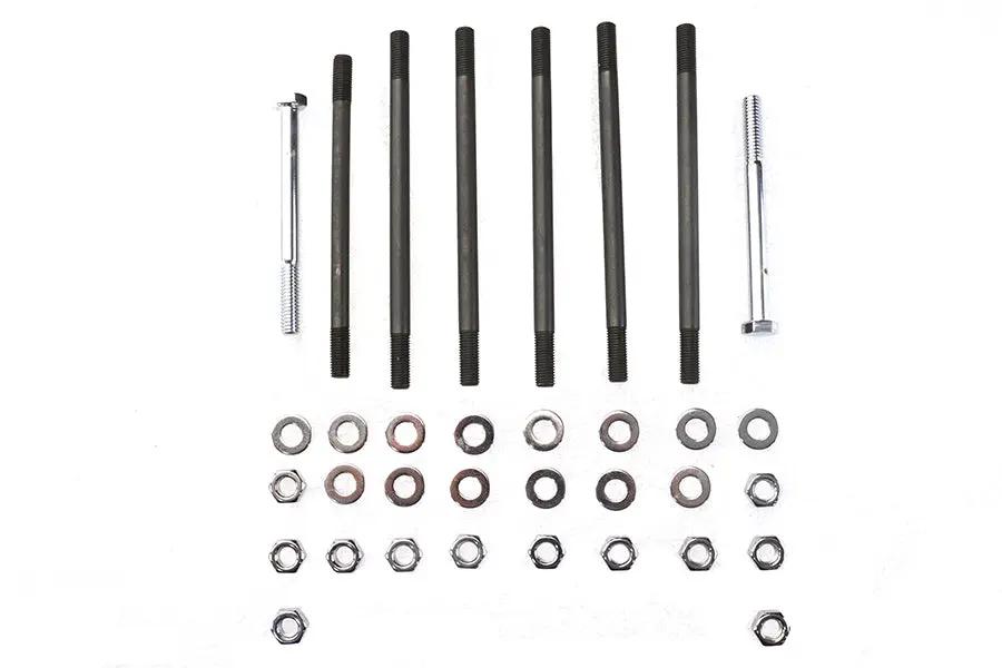 Colony Chrome Stock Engine Case Bolt Kit for Harley Davidson FL & FX Models by Colony