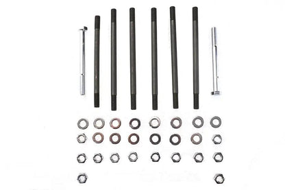 Colony Chrome Stock Engine Case Bolt Kit for Harley Davidson FL & FX Models by Colony