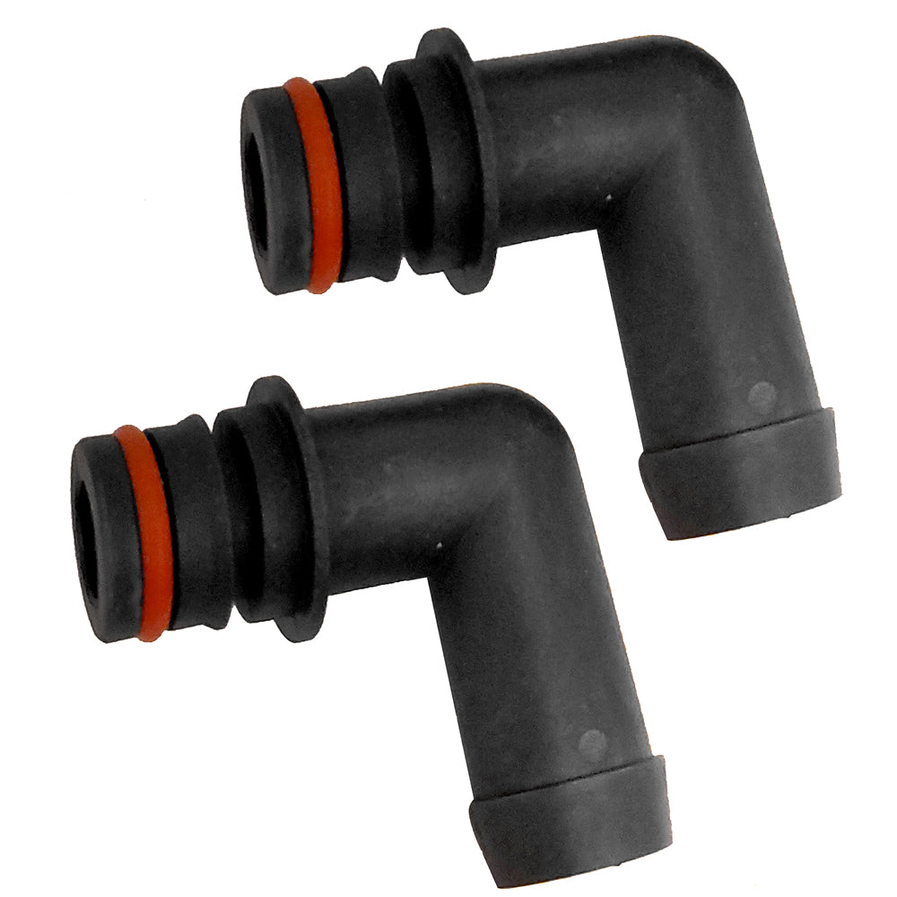 Johnson Pump KlickTite 2 x 90 - 3/4" Hose for Efficient System Drainage