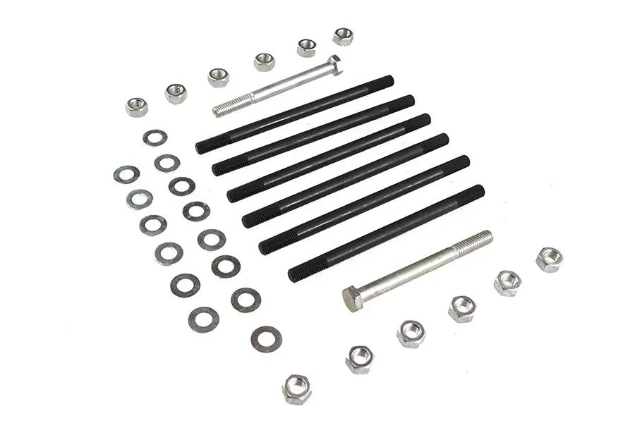 Colony Cadmium Stock Engine Case Bolt Kit for Harley Davidson FL & FX (1979-1984) by Colony