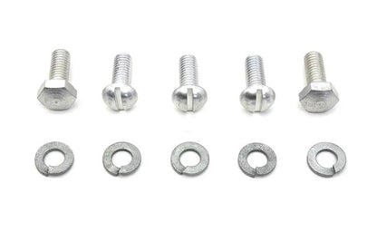 Colony Cadmium Circuit Breaker Screws Set for Harley Davidson EL and FL Models by Colony