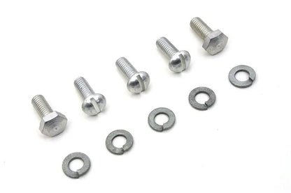 Colony Cadmium Circuit Breaker Screws Set for Harley Davidson EL and FL Models by Colony