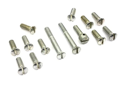 Colony Cadmium Transmission Top Cover Screw Kit for Harley Davidson FL Models by Colony