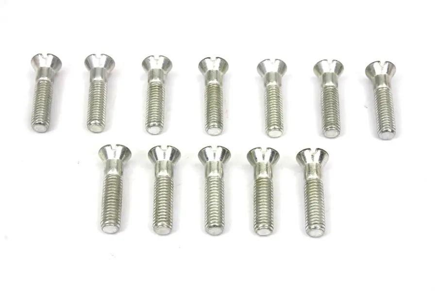 Colony Cadmium Cam Cover Stock Slotted Screws for Harley Davidson EL and FL Models by Colony