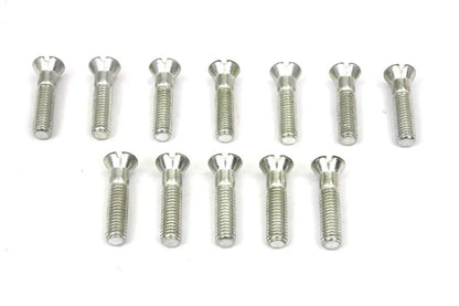 Colony Cadmium Cam Cover Stock Slotted Screws for Harley Davidson EL and FL Models by Colony