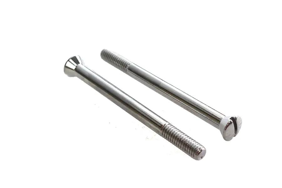 Colony Chrome Generator Mounting Screws for Harley Davidson EL & FL Models - Part 53-195 by Colony
