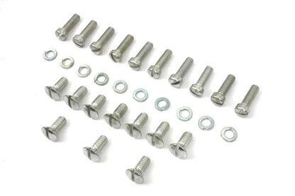 Colony Cadmium Outer Primary Cover Screw Set for Harley Davidson EL and FL Models by Colony