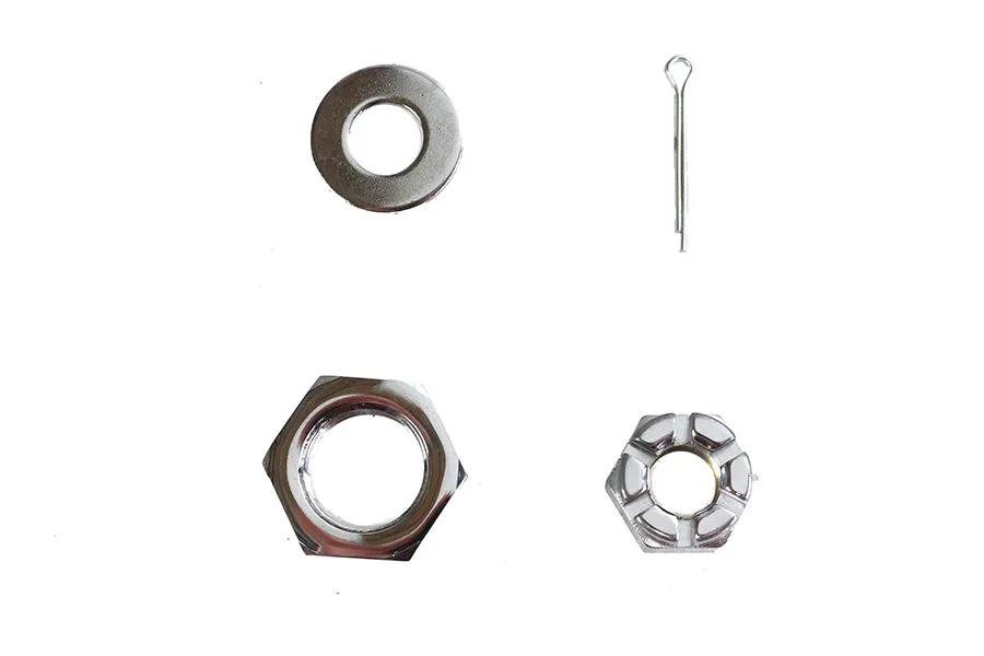 Colony Chrome Front Axle Nut Kit for Harley Davidson G (1930-1939) by Colony