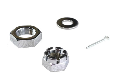 Colony Chrome Front Axle Nut Kit for Harley Davidson G (1930-1939) by Colony