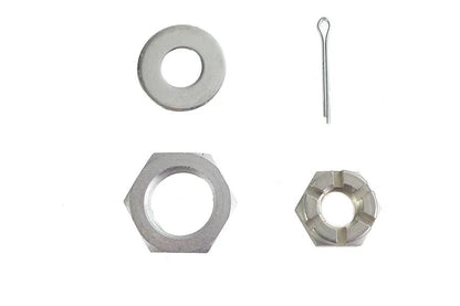 Colony Cadmium Front Axle Nut Kit for Harley Davidson G Models by Colony